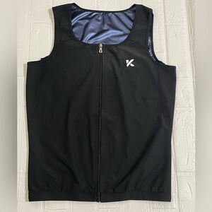 Black Zip-Up Vest